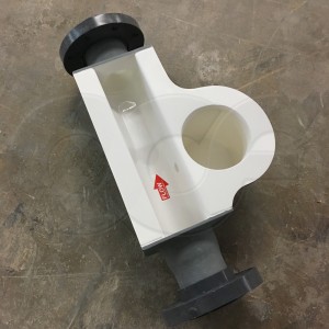 8-Inch Palmer-Bowlus Flume with Stilling Well and Flanges