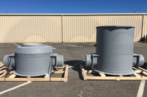 Traffic and Grassy Area Palmer-Bowlus Flume Manholes