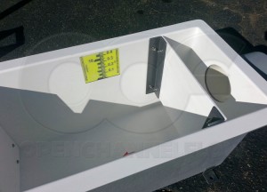 Side View of a Weir Box for the Indian Health Service