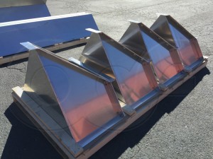 2-Foot Aluminum H Flumes