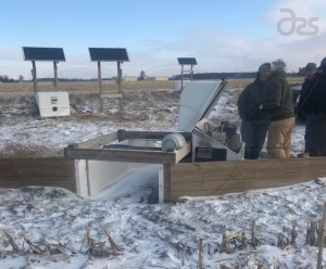 Edge-of-Field H-flume and Sampler Enclosure