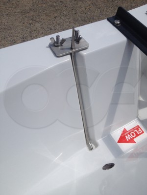 Trapezodial Flume Bubbler Tube