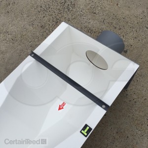 Extra Large Trap Flume End Adapter