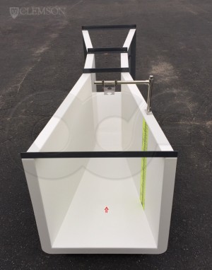 Plan View of 12-Inch Parshall Flume