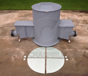 6-Inch Parshall FRP Metering Manhole
