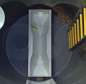 Extra Large Trapezoidal Flume in 60-Inch Manhole