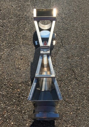 Custom End Adapter Stanless Steel Parshall Flume