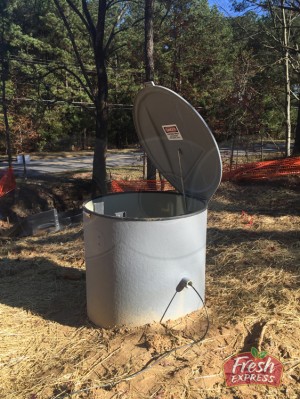 Domed Top Industrial Manhole Installation