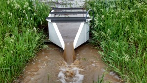 Edge of Field Discharge Without Cover Crops