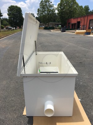 End View of a Redstone 70 Flume Enclosure