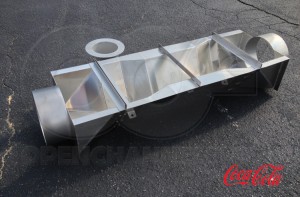 Stainless Extra Large Trapezoidal Flume