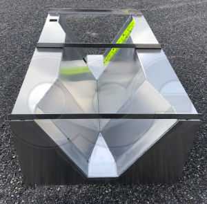 Stainless Steel Trapezoidal Flume for Brackish Water