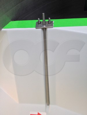 Trapezoidal Flume with Recessed Sampler Tube in a Metering Mahole