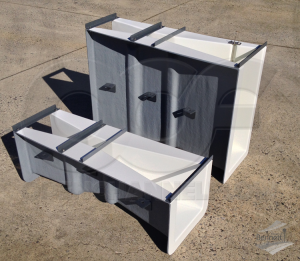 Different Height Parshall Flumes