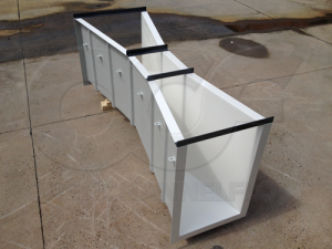 12-Inch Parshall Flume Outlet View