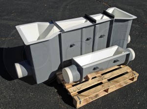 FRP Parshall and Palmer-Bowlus Flumes with Stubs