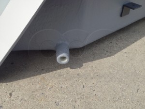 H Flume with Stiling Well Coupling