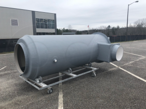 Packaged Metering Manhole with Palmer-Bowlus Flume for Traffic Location
