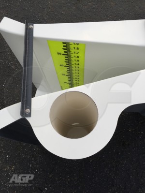 Attached Stilling Well on a Parshall Flume