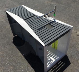 9-Inch Parshall Flume with Recessed Grating