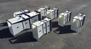 Fiberglass 3 and 6-Inch Parshall Flumes