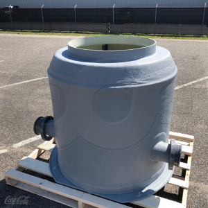 Traffic Rated Fiberglass Mag Meter Manhole