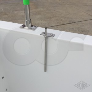 Sampler Tube Installed in a Weir Box