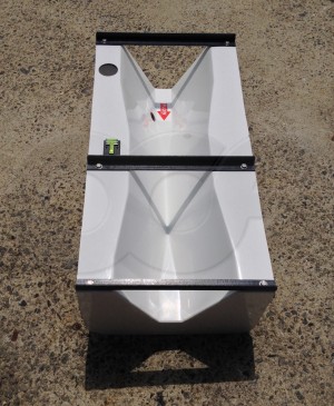 Trapezoidal Flume with Probe Well