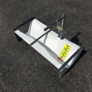 Large Trapezoidal Flume with Ultrasonic Bracket