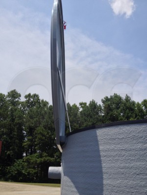 Open Domed Top Fiberglass Manhole - Detail
