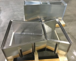 Galvanized Steel Parshall and Aluminum Cutthroat Flumes