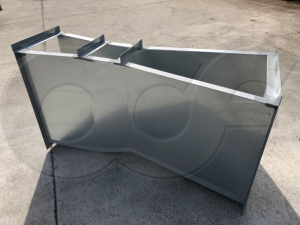 9-Inch Galvanized Steel Parshall Irrigation Flume
