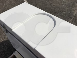 Portable Sampler Enclosure Rain Gauge Cavity