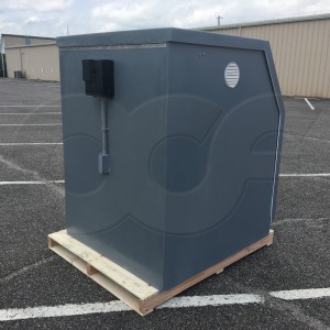 Load Center Mounted on Fiberglass Enclosure