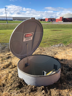 Industrial Discharge Measuring Flow Manhole