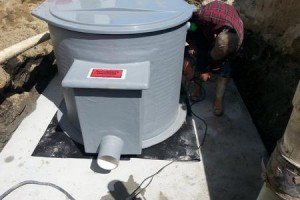 Securing A Metering Manhole During Installation