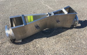 Stainless Steel Pharmaceutical Discharge Parshall Flume