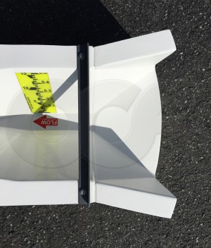 Trapezoidal Flume Manhole End Adapter Detail