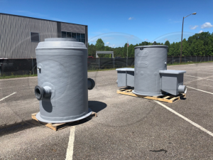 Mag Meter & Parshall Flume Monitoring Manholes