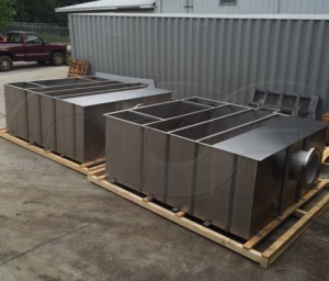 Large Custom Stainless Steel Weir Boxes