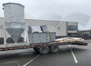 Parshall Flume with Modular Custom Approach and Discharge Sections