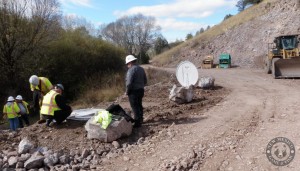 Fiberglass Weir Manholes Monitoring Dam Seepage