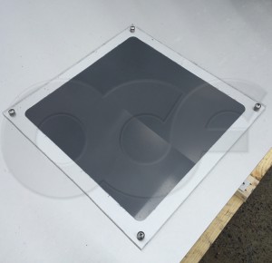 Fixed Observation Window on Cover