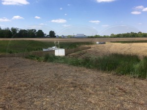 H Flumes Measuring Edge-of-Field Flows in Ohio
