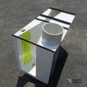 3-inch Parshall Flume with Extended Stilling Well