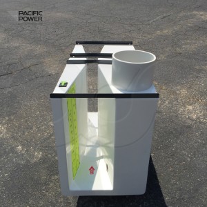 Parshall Flume with Extended Height Stilling Well