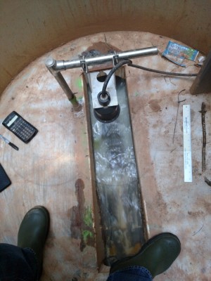 Palmer-Bowlus Flume Installed in a Metering Manhole