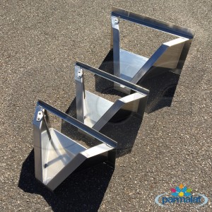 Stainless Steel H Flumes with Sampler Tubes