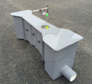 Solid Cover Parshall Flume