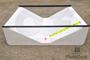 2-Inch 30 Degree Trapezoidal Flume with Stafff Gauge
